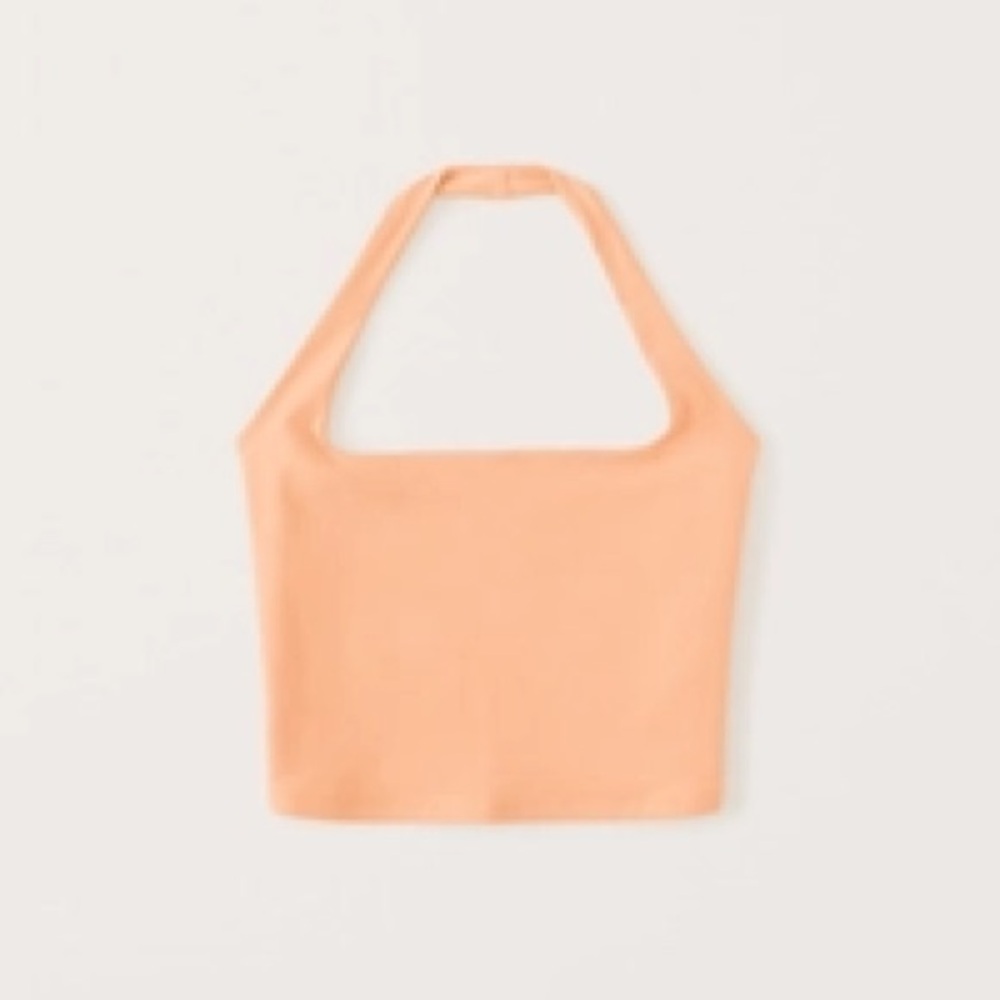 Abercrombie & Fitch Double-Layered Seamless Halter Tank
